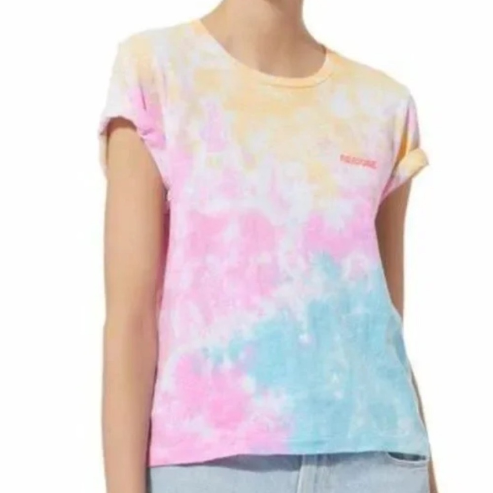 RE/DONE Classic Tee Tie Dye size XS